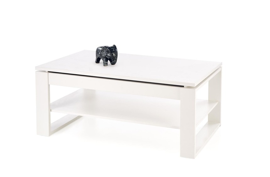 BETTY lifting top coffee table, color: white
