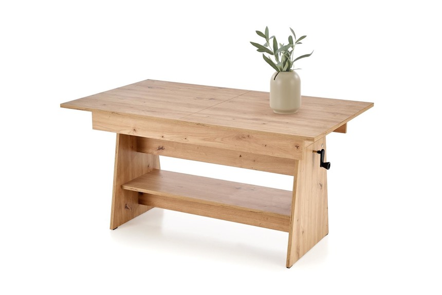 ERIKA lifting coffee table, color: artisan oak