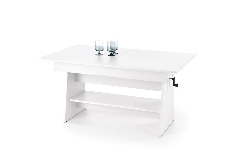 ERIKA lifting coffee table, color: white
