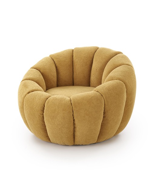 GASPAR 2 leisure chair, mustard