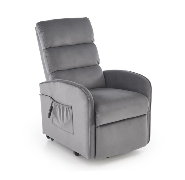 MARONI leisure chair, grey