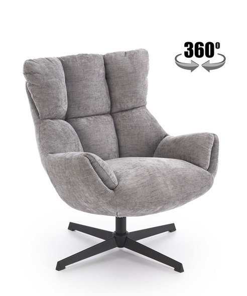 ORINOKO leisure chair, grey