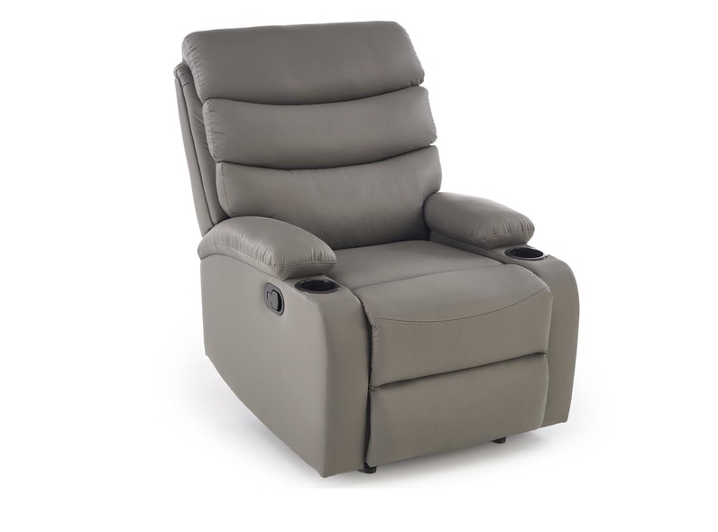 PERUS leisure chair, grey