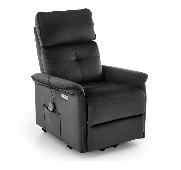 SEMIR 2 leisure chair, black