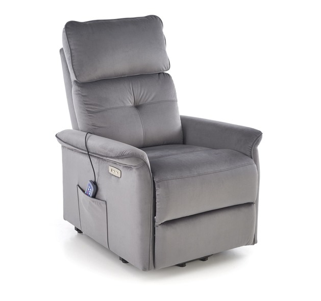 SEMIR 2 leisure chair, grey