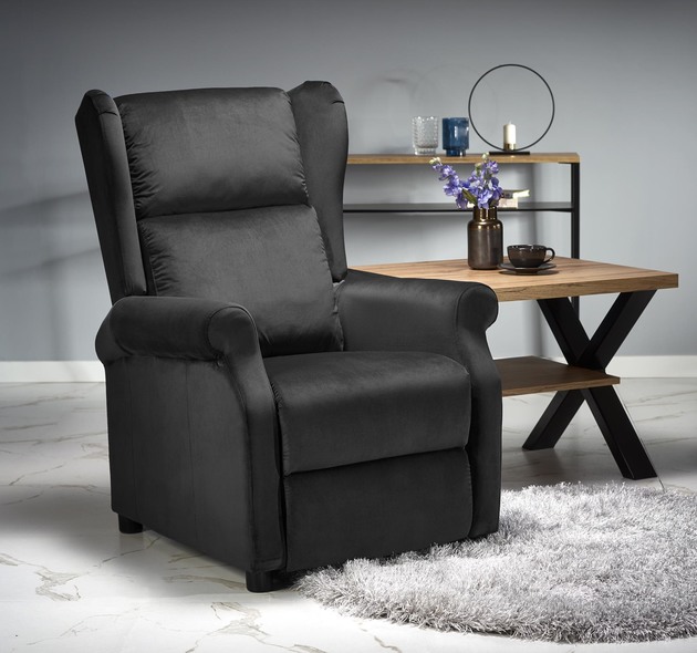 AGUSTIN 2 recliner, color: czarny