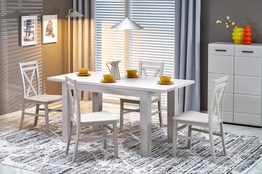 GIZMO extension table cashmere / cashmere