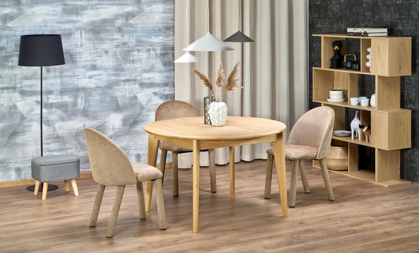 MAGNUS extension table matt natural oak
