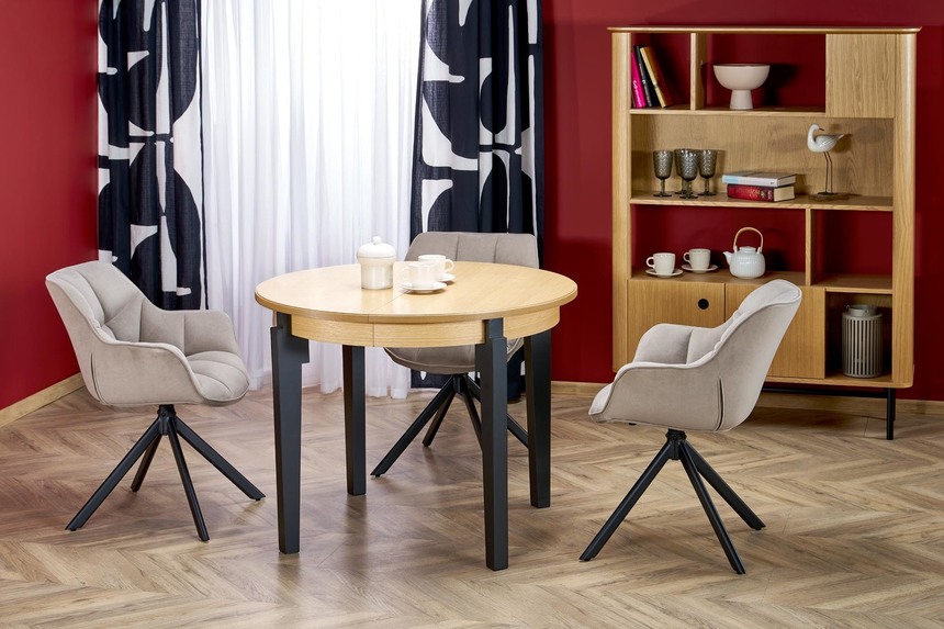 SORBUS table natural oak / cashmere