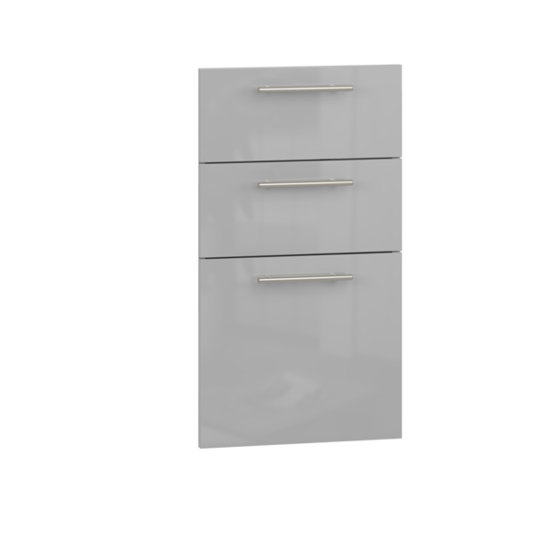 VENTO D3S_H-40/82 fronts, color: light grey high gloss