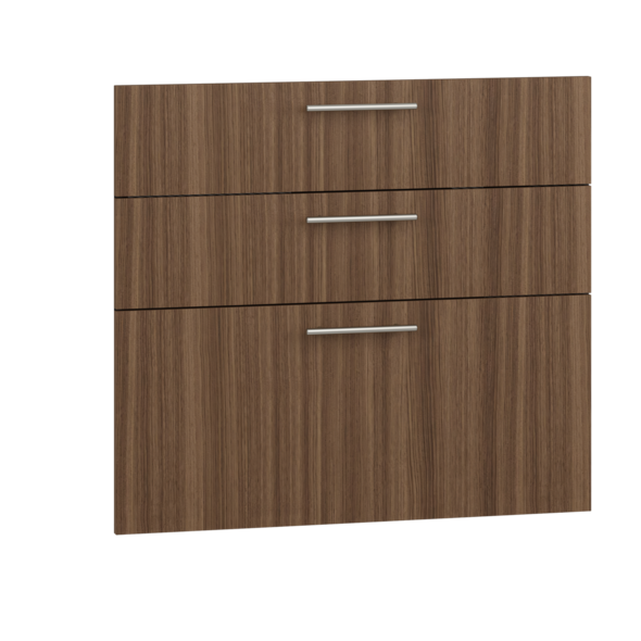 VENTO D3S_H-80/82 fronts, color: franklin walnut