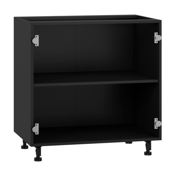VENTO D-80/82 carcass, lower cabinet black