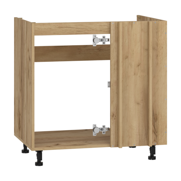 VENTO DKN-100/82 carcass, corner sink cabinet craft oak