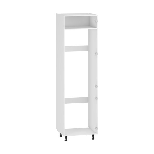 VENTO DL-60/214 carcass, high lower cabinet for a built-in refrigerator white
