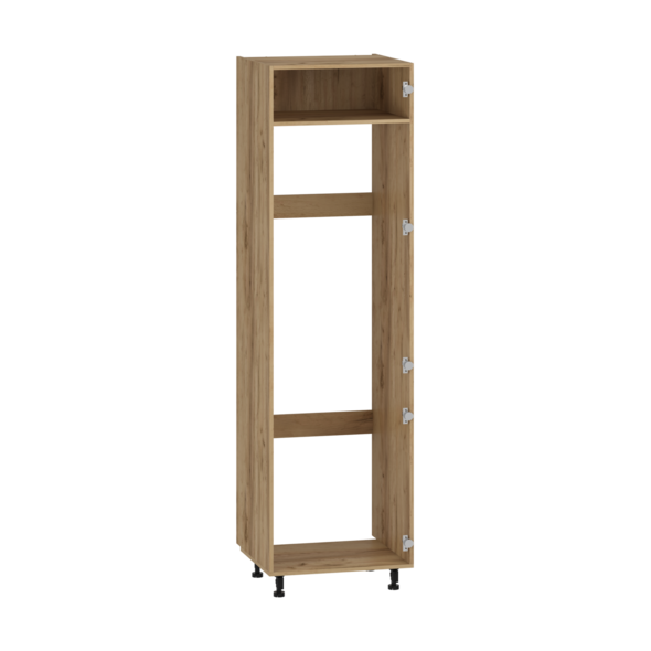 VENTO DL-60/214 carcass, high lower cabinet for a built-in refrigerator craft oak