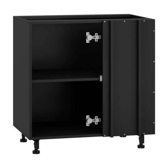 VENTO DN-100/82 carcass, corner lower cabinet black
