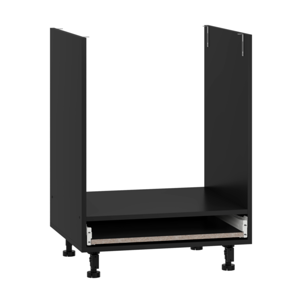 VENTO DP-60/82 carcass, lower cabinet for built-in oven black