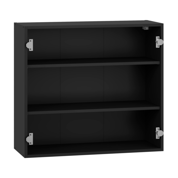 VENTO G-80/82 carcass, upper cabinet black