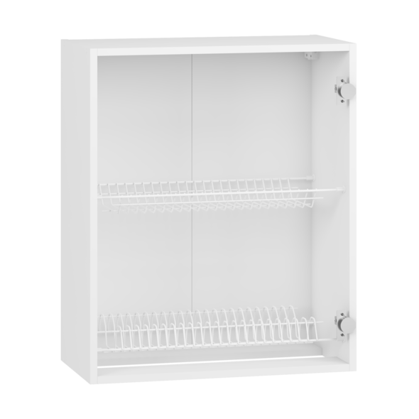 VENTO GC-60/82 carcass, upper cabinet with drainer white