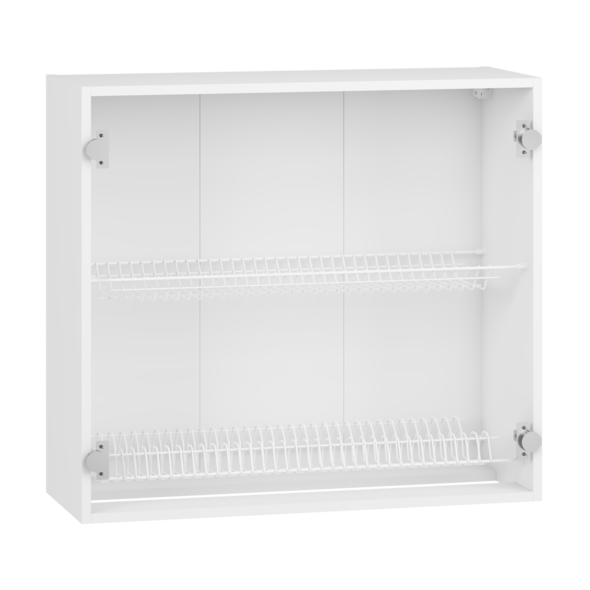 VENTO GC-80/82 carcass, upper cabinet with drainer white