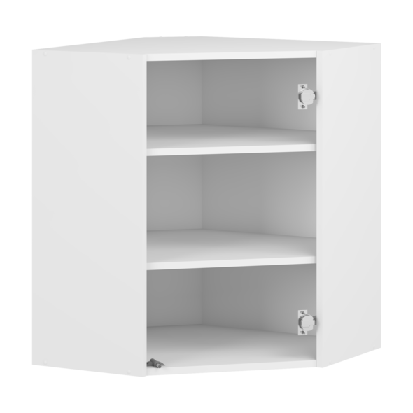 VENTO GN-60/72 carcass, upper corner cabinet white