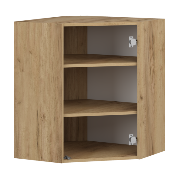 VENTO GN-60/72 carcass, upper corner cabinet craft oak