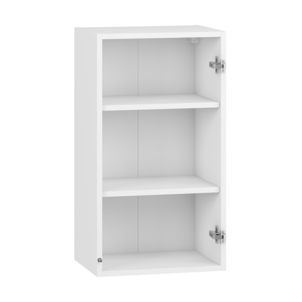 VENTO GV-40/72 carcass, upper cabinet with glass white