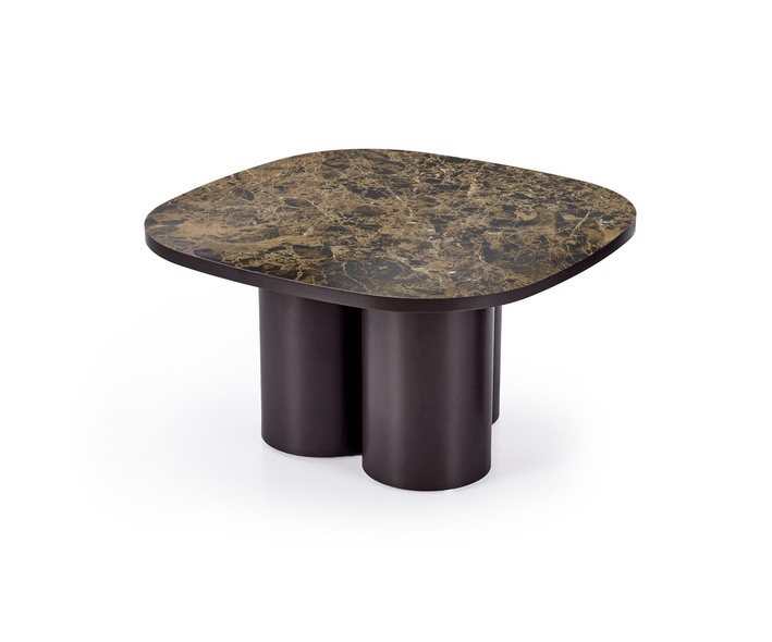 CORDINA c.table brown marble / brown