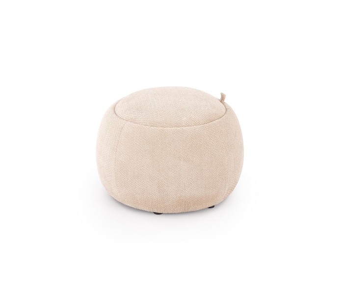 LUMI pouffe color: beige