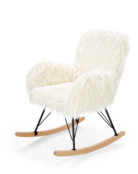AUSTIN leisure armchair cream / black / natural