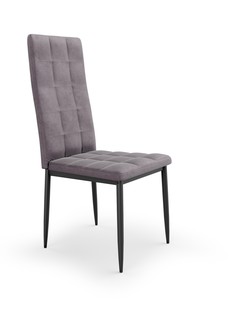 K415 krzesło popielaty velvet (1p=4szt)