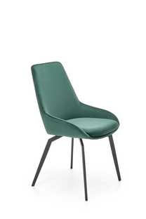K479 krzesło ciemny zielony