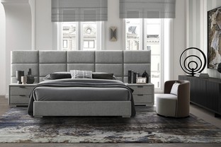 LEVANTER bed, grey