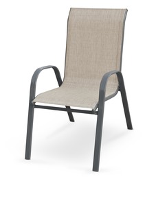 MOSLER krzesło ogrodowe popiel (1p=1szt)