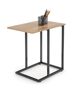 Zdjęcie do “NARVIK LAW1 ława czarny / dąb sonoma (1p=1szt)”.