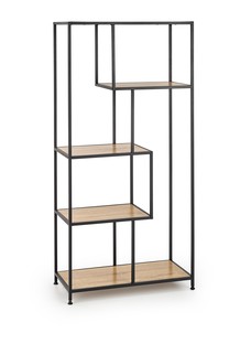 Zdjęcie do “REG18 regał dąb sonoma / czarny (1p=1szt)”.