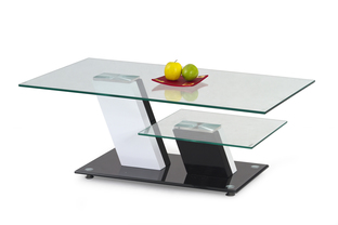 Zdjęcie do “SAVANA coffee table color: white/black”.