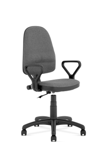 BRAVO fotel biurowy, popielaty, OBAN EF031 (1p=1szt)
