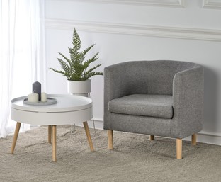 CLUBBY chair, color: grey