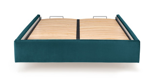 MODULO korpus łóżko 160 - ciemny zielony tap. Monolith 37