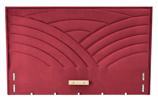 Zdjęcie do “MODULO W3 łóżko 160 - wezgłowie bordowy tap. Monolith 59”.