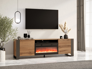 WOOD KOMODA EF WOTAN/ANTRACYT