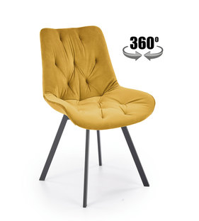 K519 krzesło musztardowy (1p=2szt)