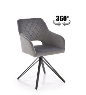 K535 krzesło popielaty
