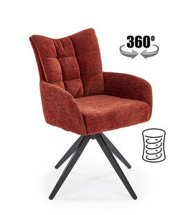 Zdjęcie do “K540 krzesło cynamonowy, sprężyny w siedzisku”.