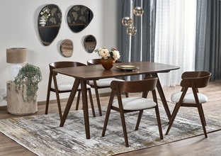 Zdjęcie do “MIGUEL table walnut / walnut”.