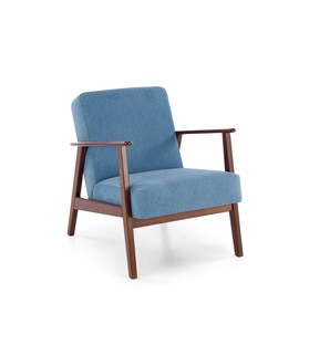 Zdjęcie do “MILANO 1S fotel - niebieski tap. Castel 74”.