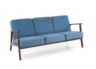 Zdjęcie do “MILANO 3S sofa - niebieski tap. Castel 74”.
