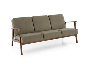 Zdjęcie do “MILANO 3S sofa - oliwkowy tap. Castel 39”.