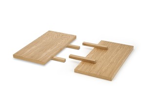 Zdjęcie do “MASSIVE 3 przedłużki 45x90 cm komplet dąb naturalny (1p=1kpl)”.